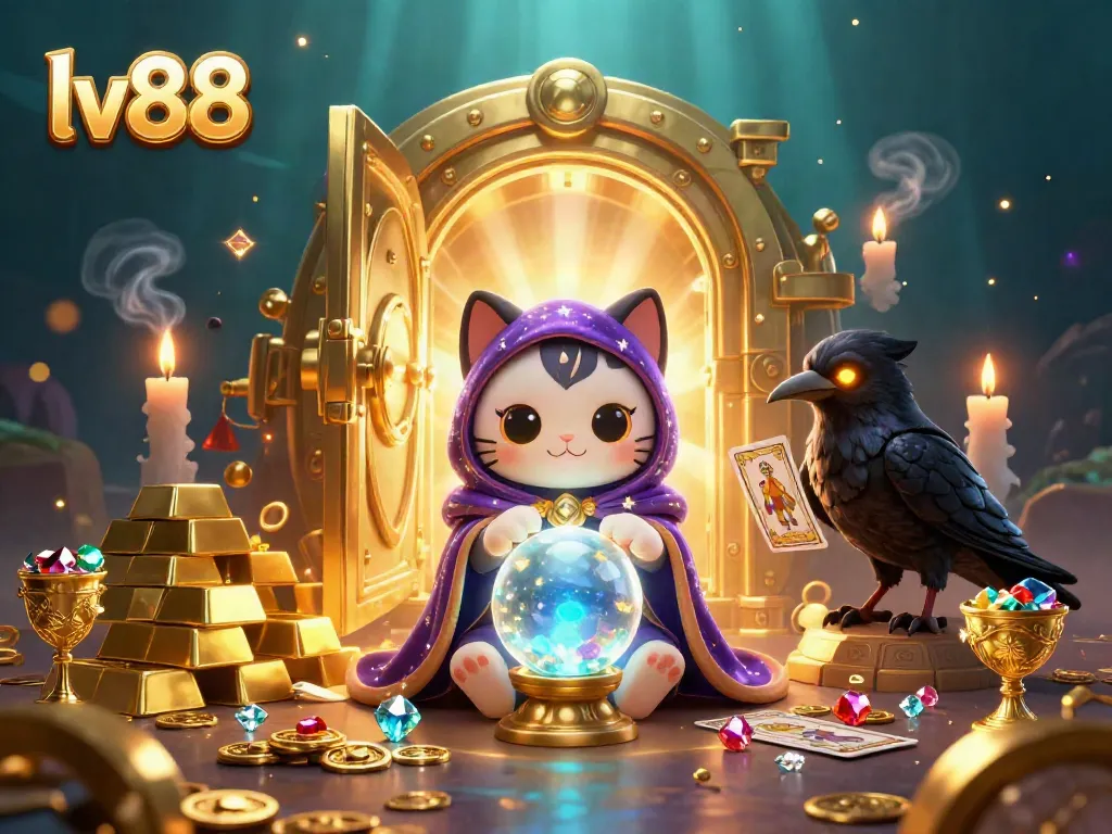 Experience exhilarating wins at lv88 with a multi-character scene of gambling joy and treasures.